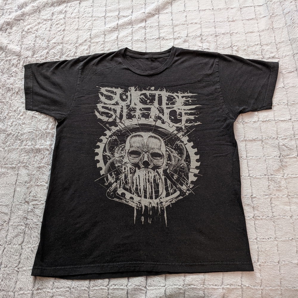 Suicide Silence Band Tee Metal Music Merch